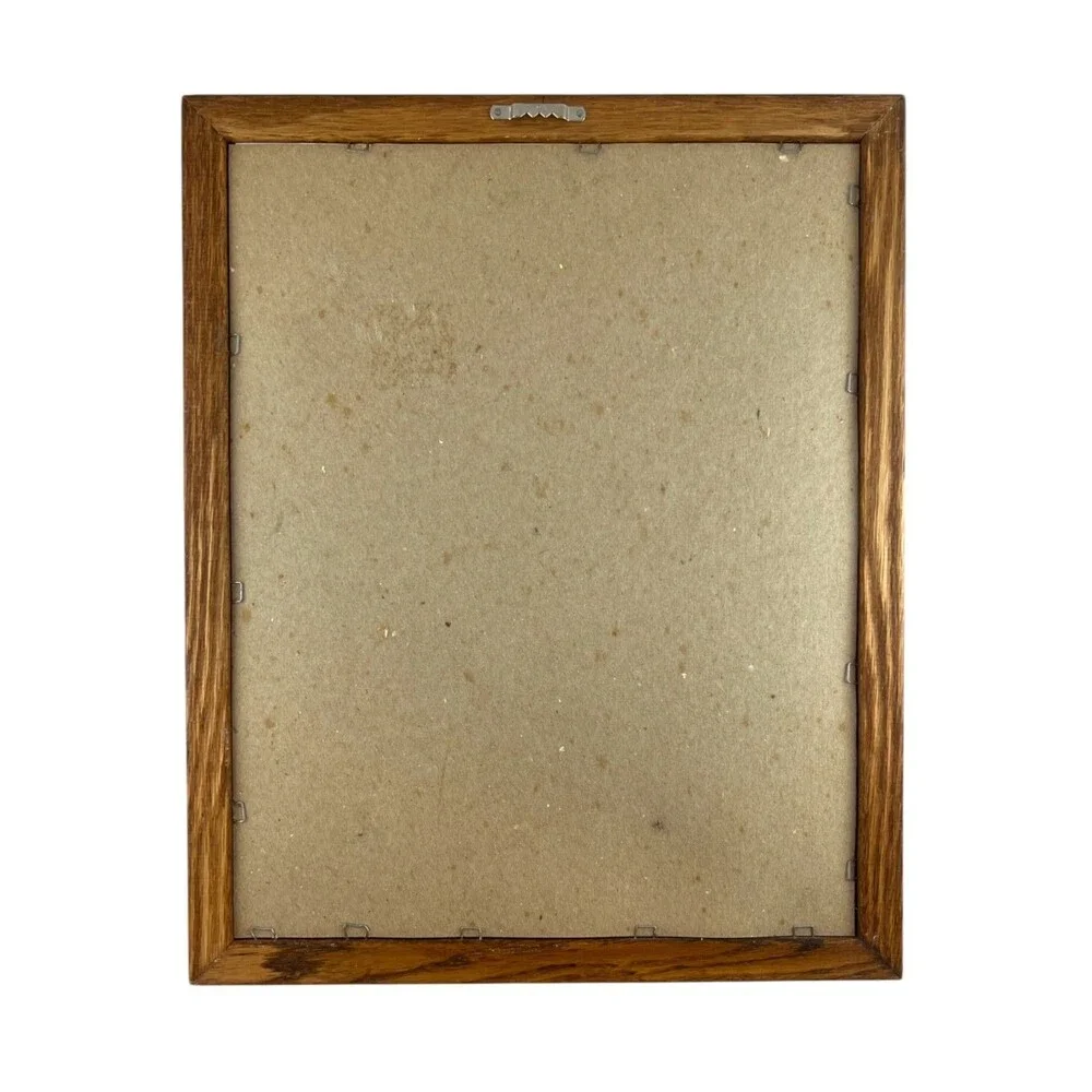 Antique Sweet Genevieve Victorian Portrait Oval Frame